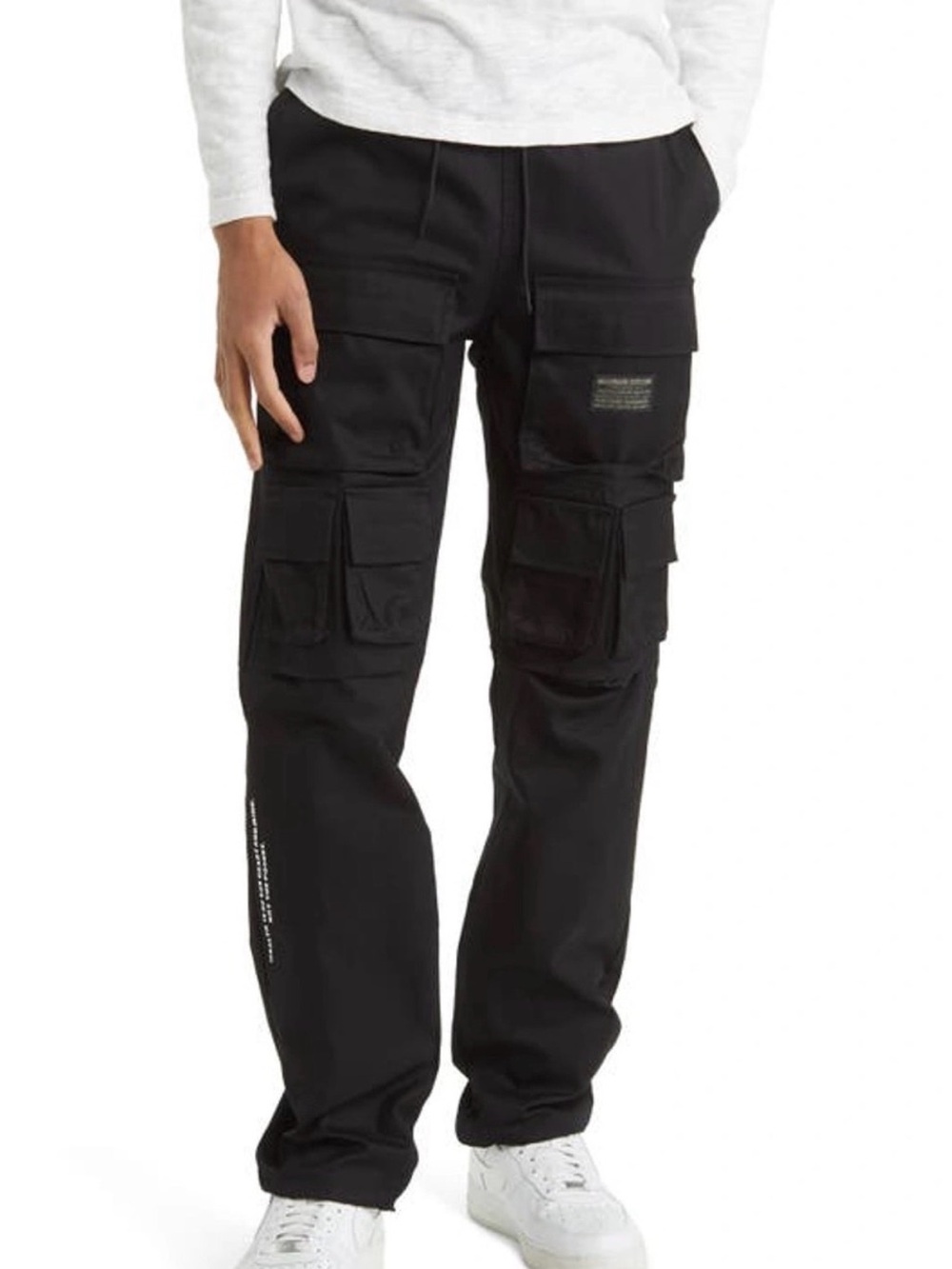 Billionaire Boys Club Black Multi-Pocket Cargo Pants